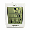 Thermo-hygromètre avec horloge WDH-TH205